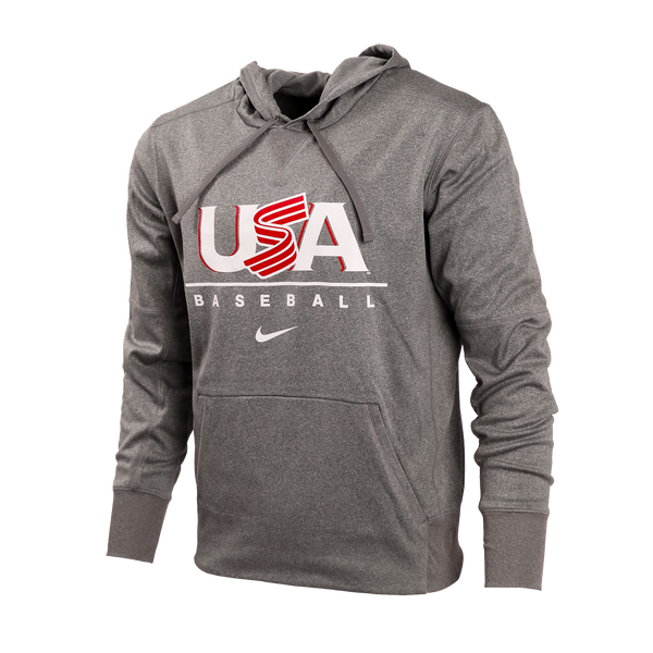 Grey Legacy Logo Therma Hoodie