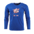 Royal Blue Essential Logo Long Sleeve Legend Tee