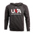 USA x Baseballism Grey Traditional Hoodie