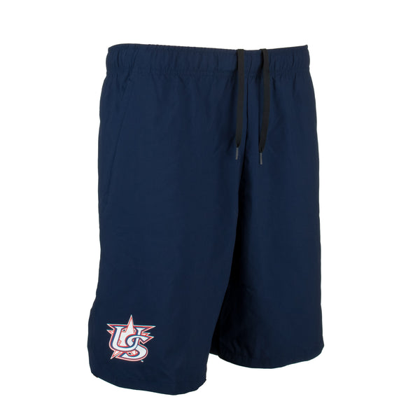 Nike Navy Woven Training Shorts With Pockets