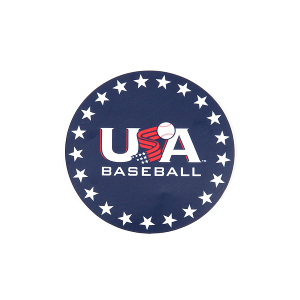 USA Baseball Stars Decal